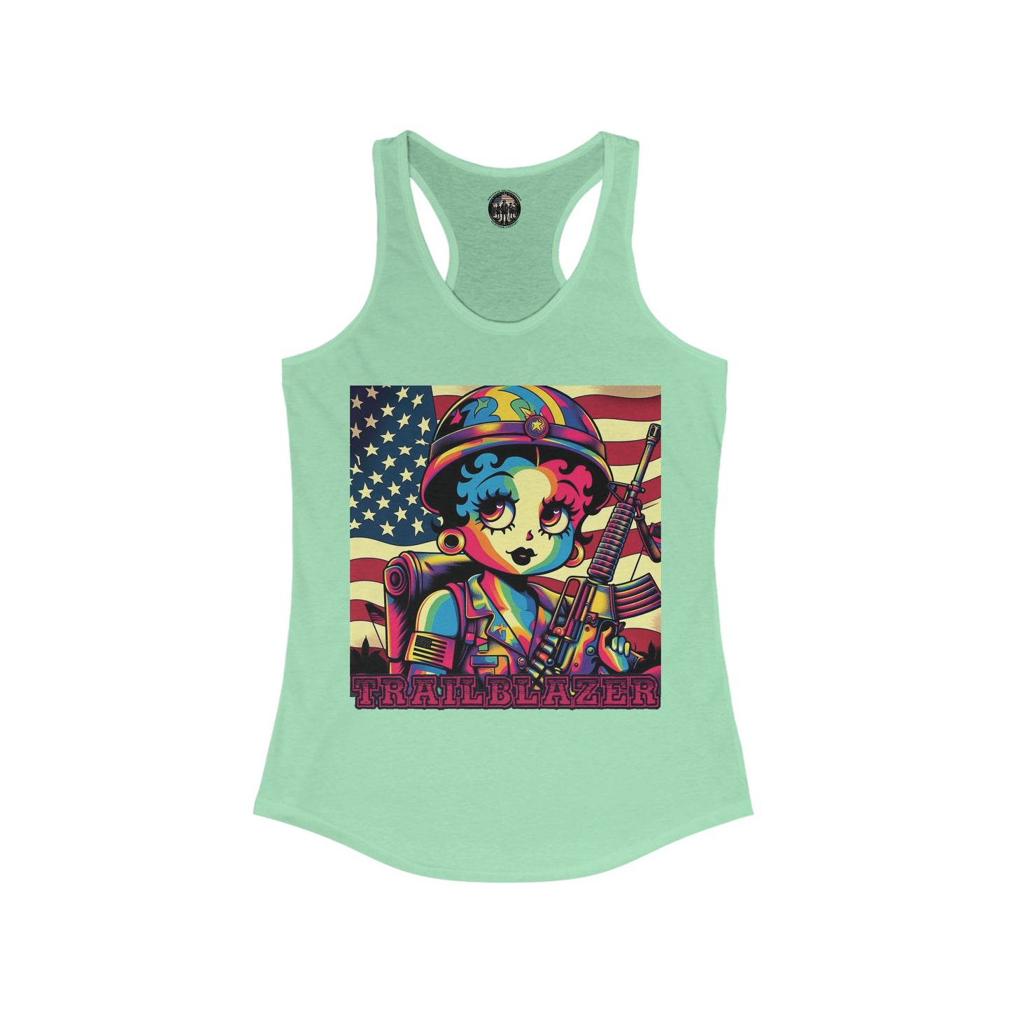 Betty Boop Suffragette  Racerback Tank