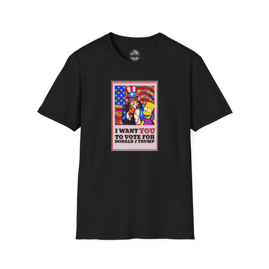 Bart 4 Trump Unisex Softstyle T-Shirt