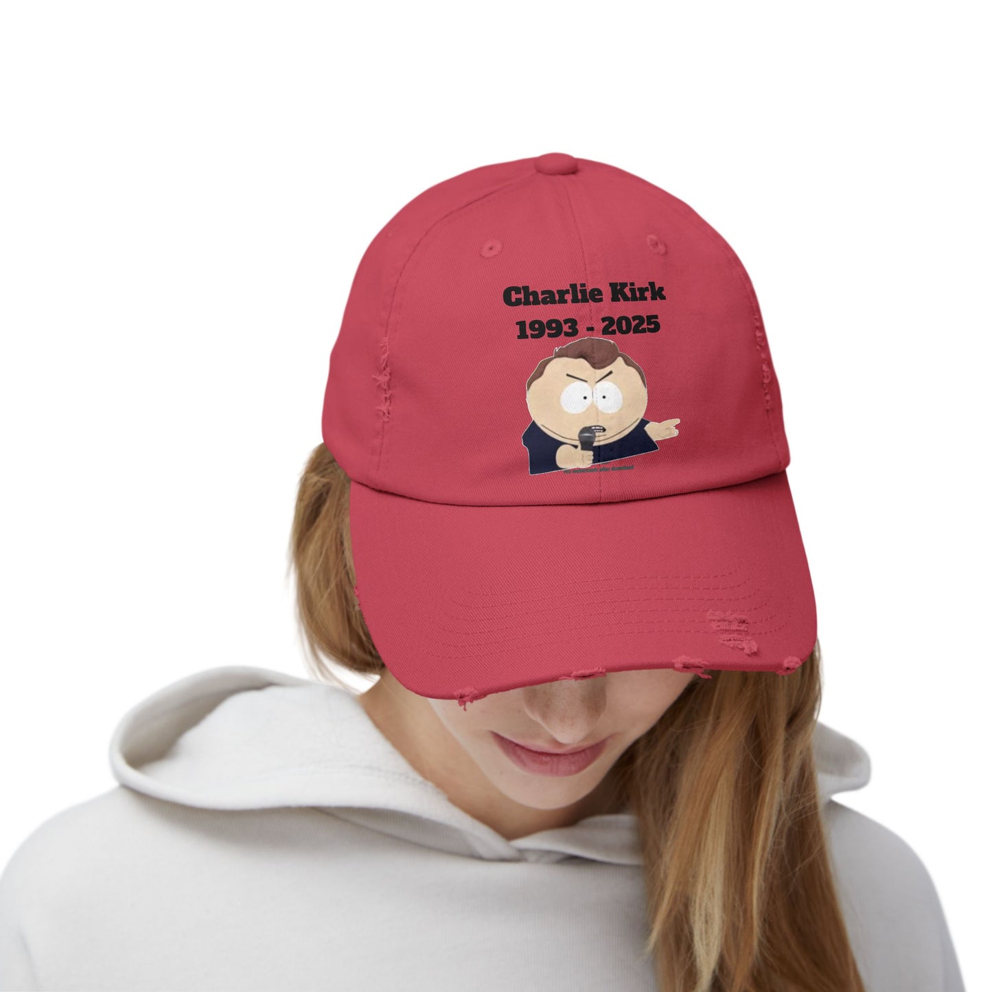 Charlie Kirk Master Debater - Distressed Hat